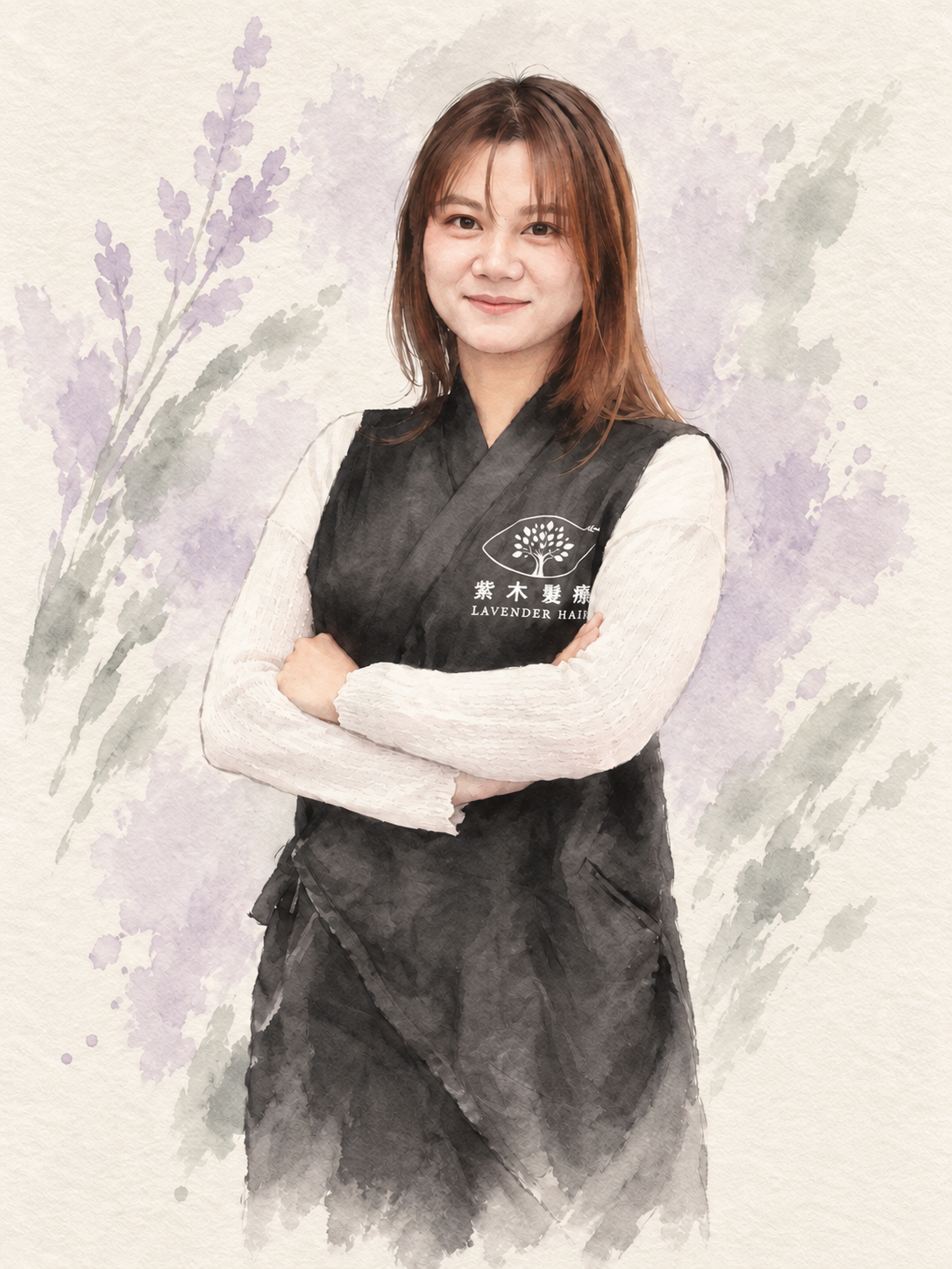 Kadie | Lavender Hair Senior Therapist