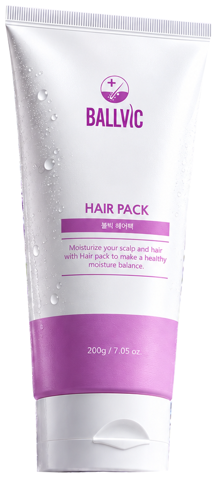 BALLVIC Hair Pack 水潤護髮膜原包裝照片
