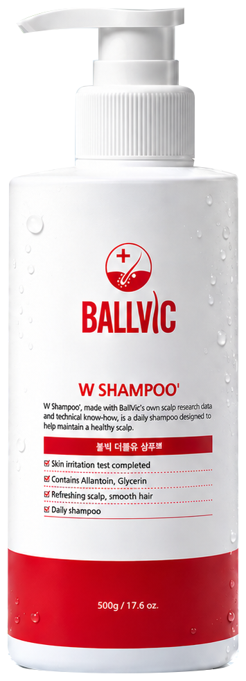 BALLVIC W Shampoo原包裝照片